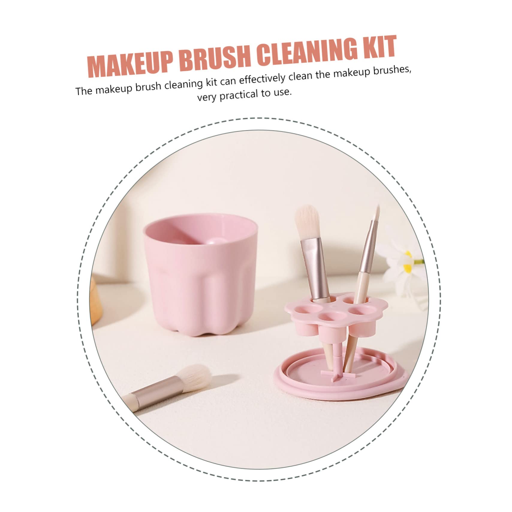 Baluue Make up Brush Cleaner Kit Makeup Brush Cleaner Cleaning Brushes Makeup Sets