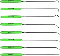 OEMTOOLS 26526 Hook and Pick Set- 8 Piece, Pick Set Mechanic, Hook Tool, Pick Tool, Mechanics Pick Set, Automotive Pick and Hook Set, Pick Tool Set