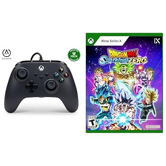 PowerA Dragon Ball Sparking! ZERO Control Alambrico para Xbox Series X|S - Negro - Standard Edition