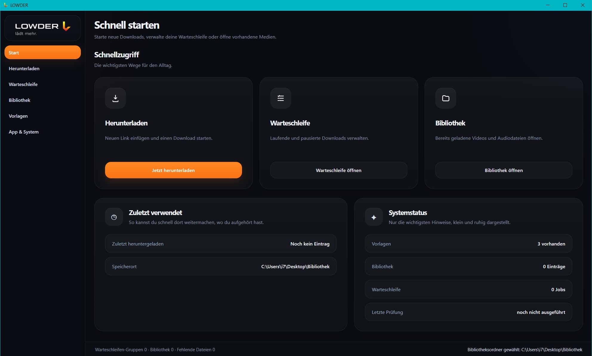 LOWDER PRO - Video- und Audio-Downloader für Windows | kompatibel mit YouTube | unterstützt ARD-, ZDF- und ARTE-Mediatheken | MP3, MP4, Playlist-Download & Bibliothek 1 PC/Mac - Dauerlizenz