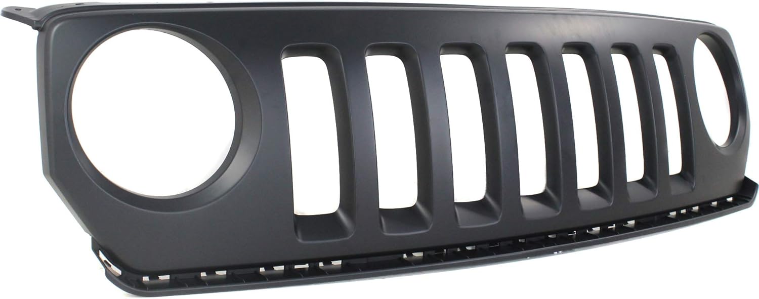 Garage-Pro Grille Assembly Compatible With 2011-2017 Jeep Patriot Primed, Plastic, Grille, CAPA Certified