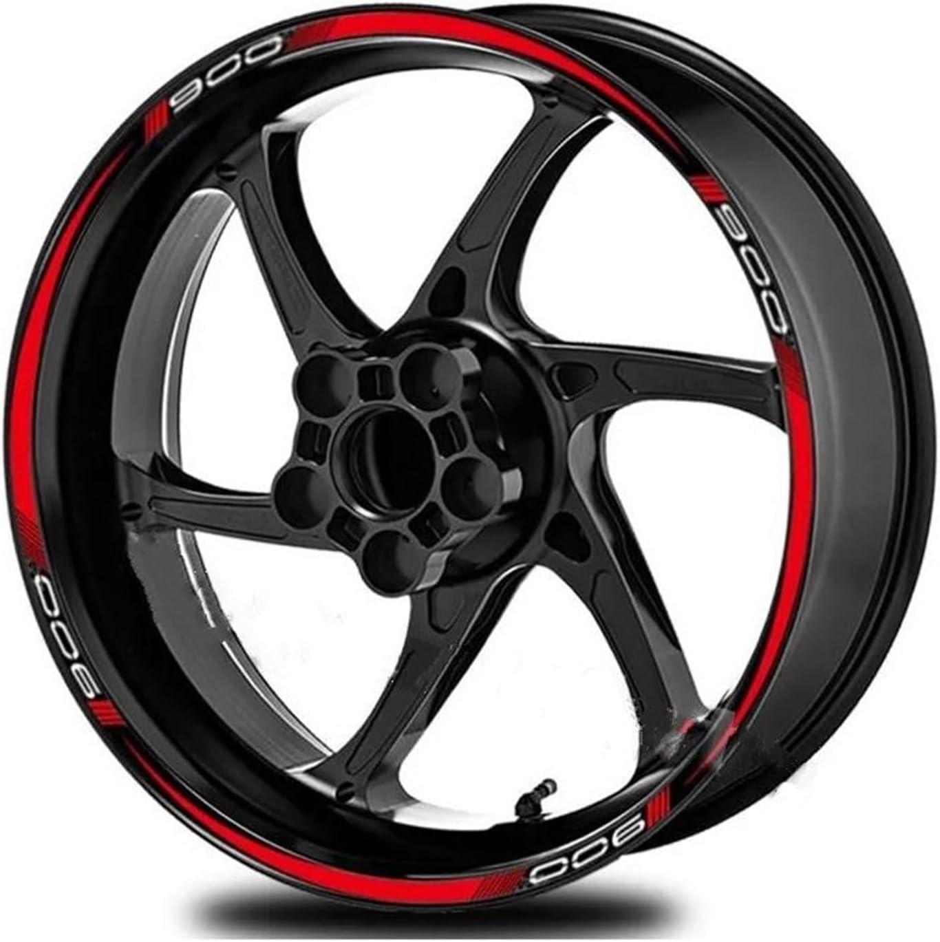 motoinkz MOTO-GP ホイールリムステッカー 蛍光イエロー のパーツ