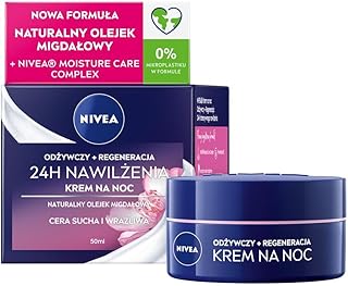 NIVEA Crema de noche nutritiva para pieles se...