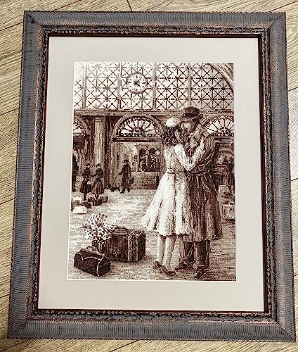 Riolis Counted Cross Stitch Kit 2111 Old Photo. Rendezvous #TOP2
