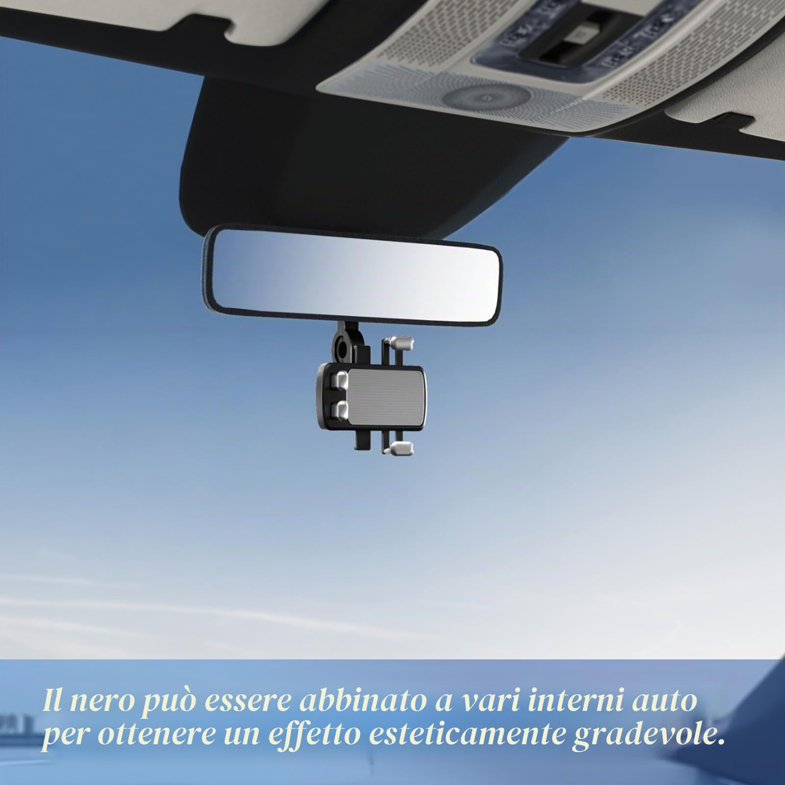Tessuto per Cielo Auto, 244x152 cm (96x60 Zoll) (Spessore 4mm), Nero Stoffa per Foderistica Interni Auto,Ristrutturazione Tettoie per Camper, Furgoni