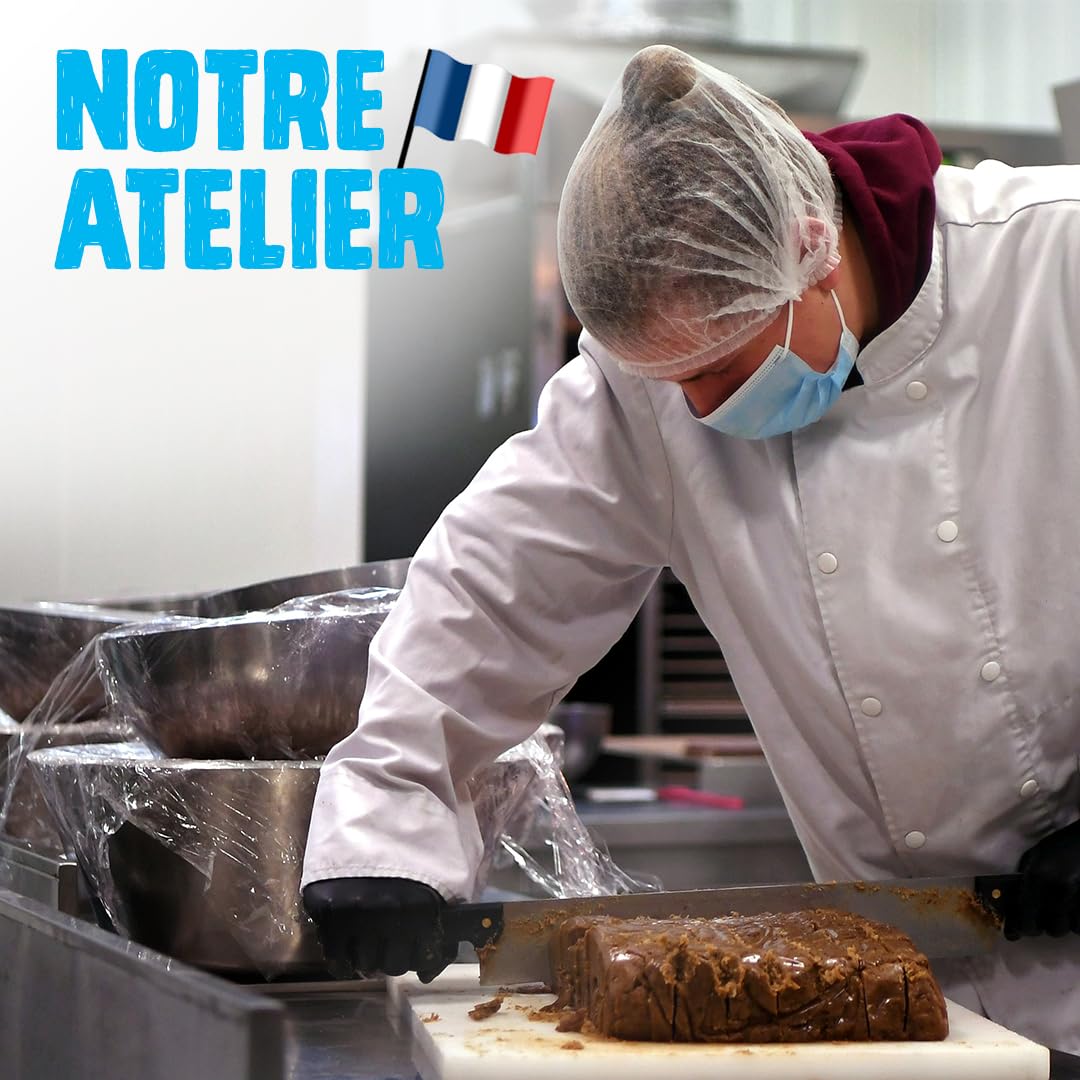 Gourmiz barres de fruits protéinées - 12 x 40gr - (20% de protéines), barre protéinée énergétique bio, dattes, noix de coco, & vanille, snacks vegan, proteine & sans gluten, protein bar