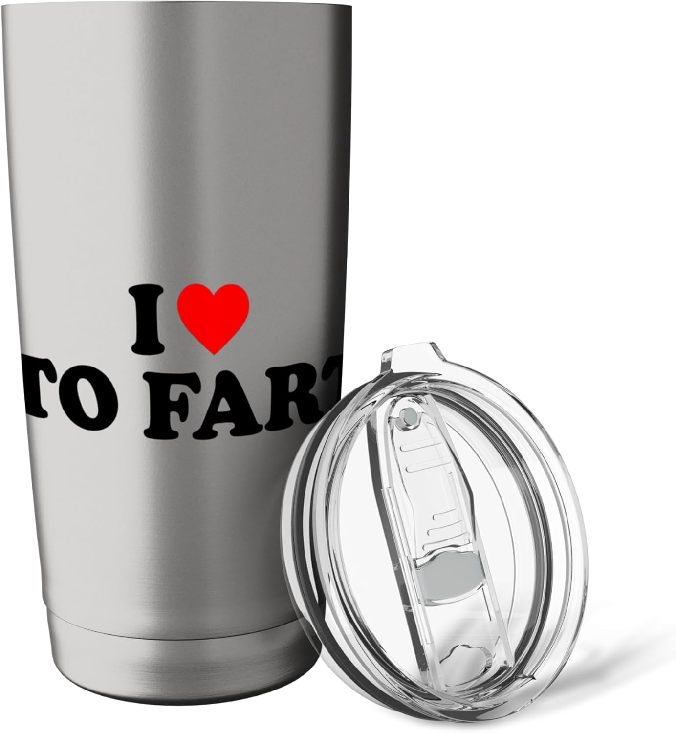I Love To Fart Stainless Steel Insulated Tumbler - Image 5
