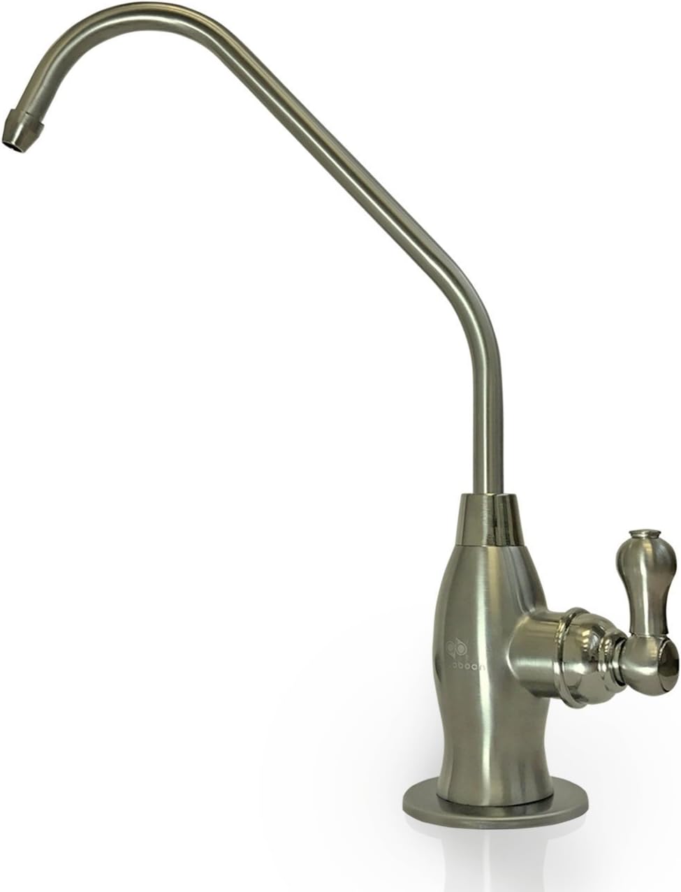 Aquaboon Brushed Nickel Kitchen Sink Faucet - Stainless Steel Reverse Osmosis Water Filter Faucet - Non-Air Gap Sink Water Dispenser with Single Knob