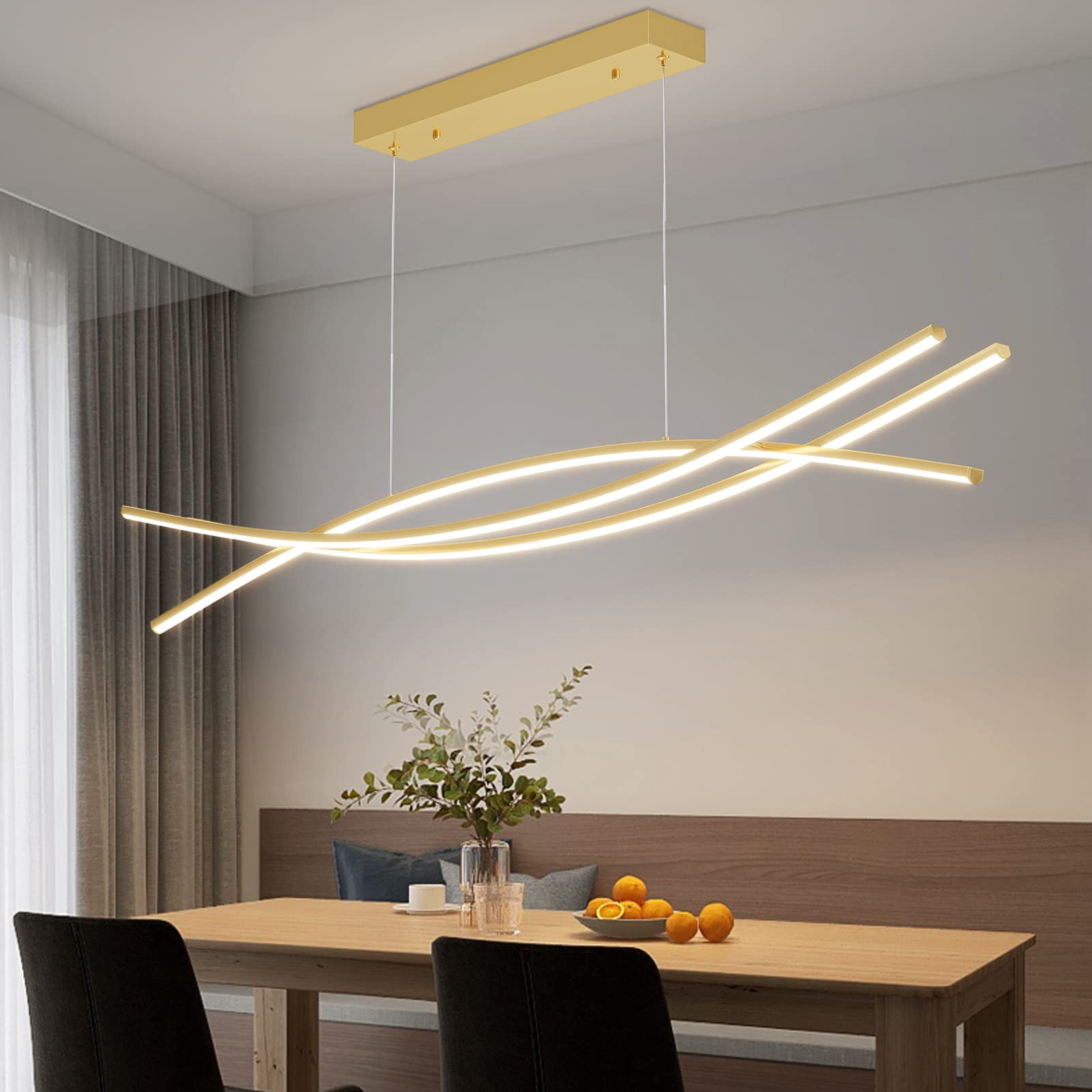 Globo 67191-50- Dimbare LED hanglamp aan een koord BLASIUS LED/50W/230V