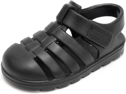 Luffymomo Unisex-Child Closed-Toe Sandals Summer Sport Lightweight Sandal EVA Outdoor Water Shoes for Boys and GirlsLittle Kid/Toddler