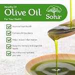 Litani Extra Virgin Olive Oil 750ml, Pure Mediterranean Olive Oil | Ideal for salads, bread dipping, marinades, pasta, roasting, baking, and Mediterranean recipes.