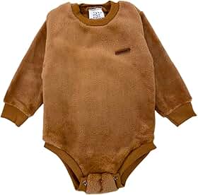 Body Fleece Bebê Básico Peluciado Quentinho Bodie Inverno