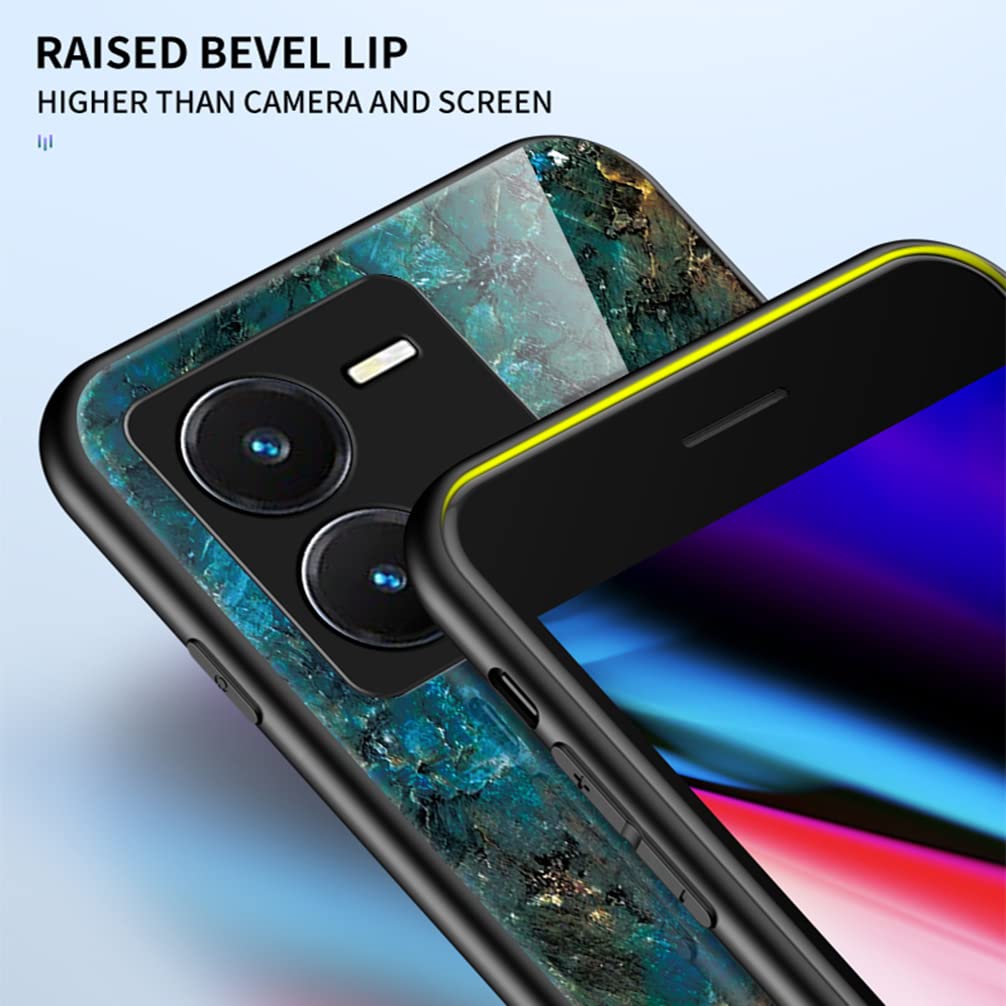 SEAHAI Cover per Vivo Y35, Custodia Protettiva Ultra Sottile