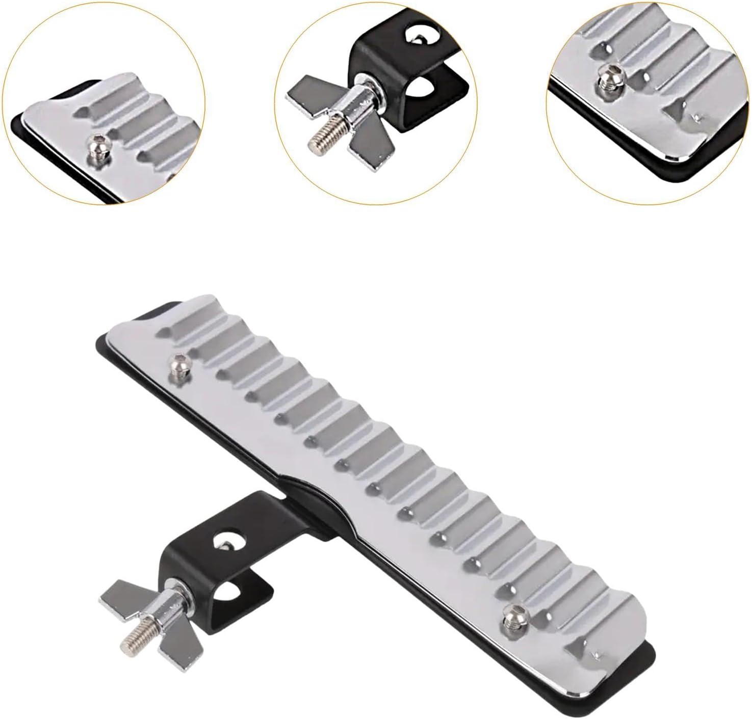 OSHHNI 10 타악기 크래셔 금속 연주 표면 펀 타악기 액세서리 3 8 타악기 플랫 아이 볼트 및 드럼 세트-Freehip.co.kr