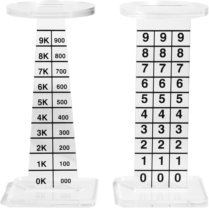 2Pcs Flying Miniatures Combat Riser, Flight Stand Terrain from 0 to 9999 ft, Compatible with Dungeons and Dragons, Wargames, D&D and Tabletop RPG