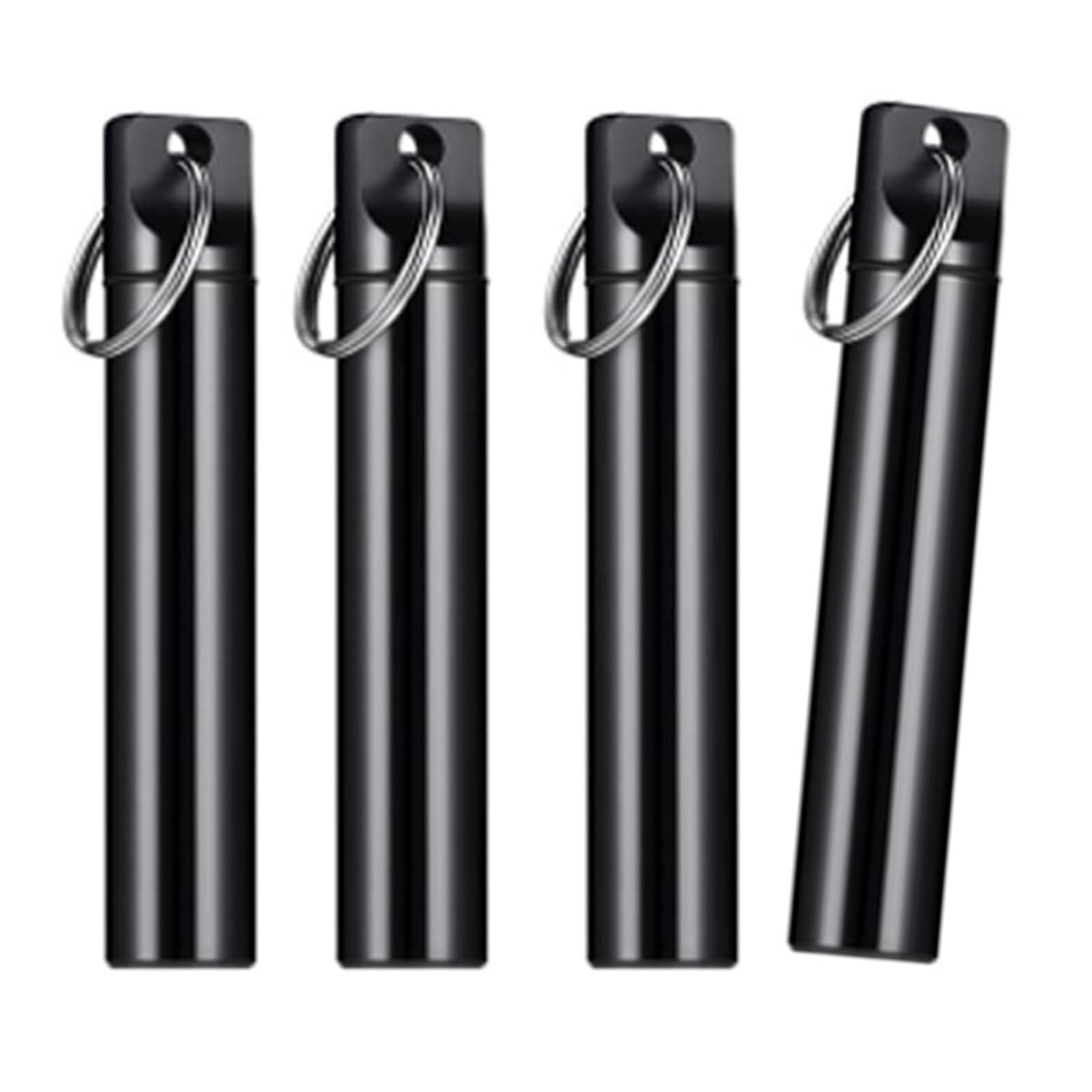 Compact Durable Metal Toothpick Holder Hygienic Storage Box Camping Toothpick Can Everyday Outdoor Activity Hygienic Aluminum Alloy Organizer