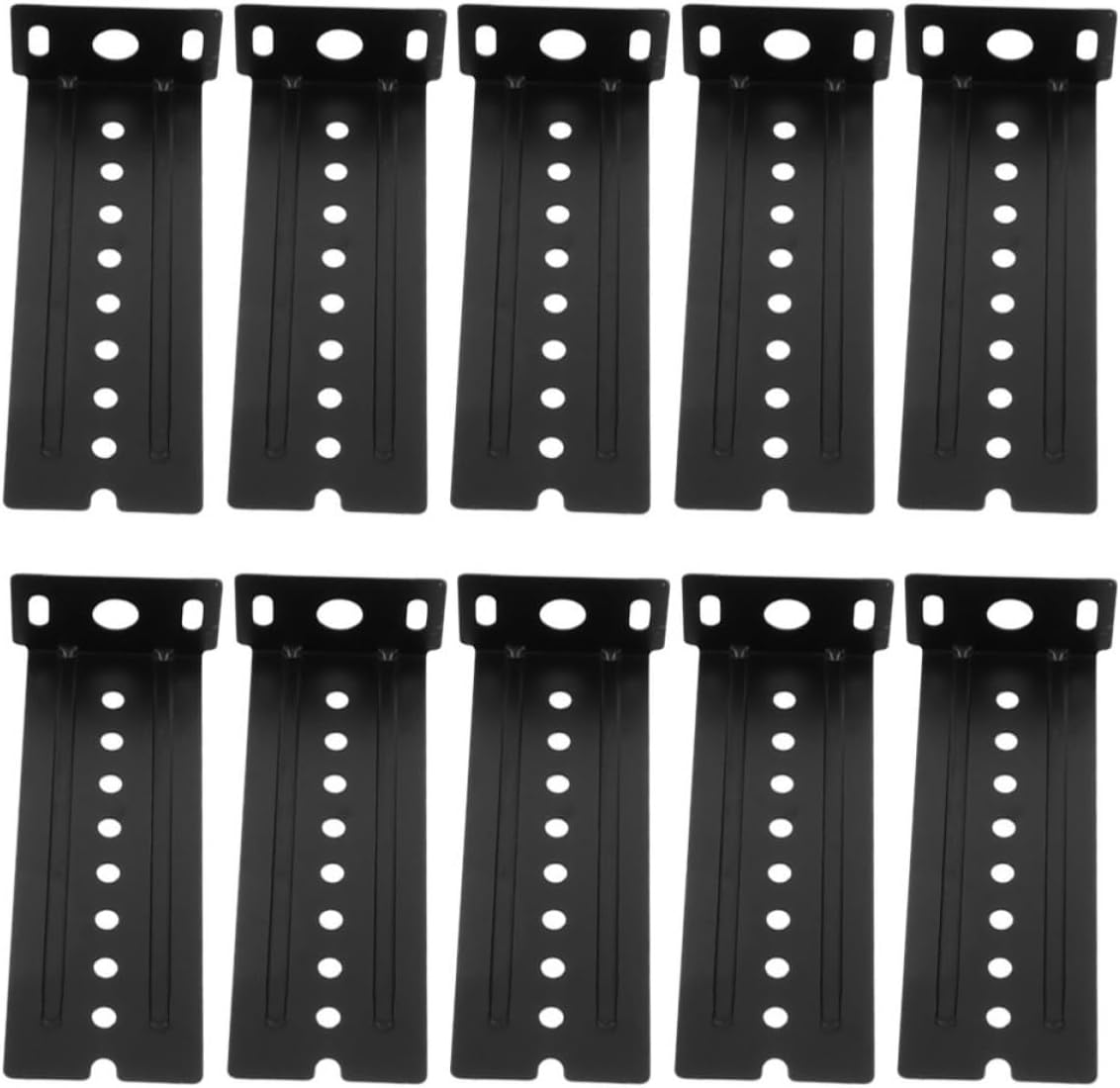 BESTYASH Keyboard Slide Bracket for Drawer Rails with Extended Rail Design and Reinforced Stainless Steel Structure, Easy Installation for Office and Gaming Use, Black Bottom-Mounted
