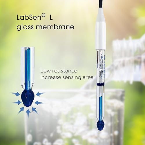 Miniatura 11 de Apera Instruments AI311 Premium Series PH60 Kit de prueba de pH de bolsillo a prueba de agua, sonda reemplazable, precisión de pH de ± 0.01