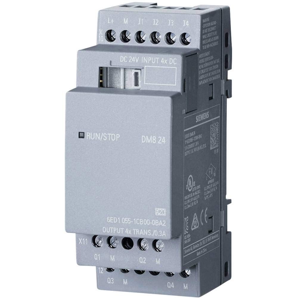 Siemens stlogo DM8 module extension 24V I/O commutation rapide