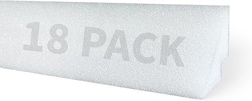 Blue Wave NL102-32 - Ensenada de piscina sobre el suelo de 48 pulgadas para despegar y pegar, paquete de 18, color blanco