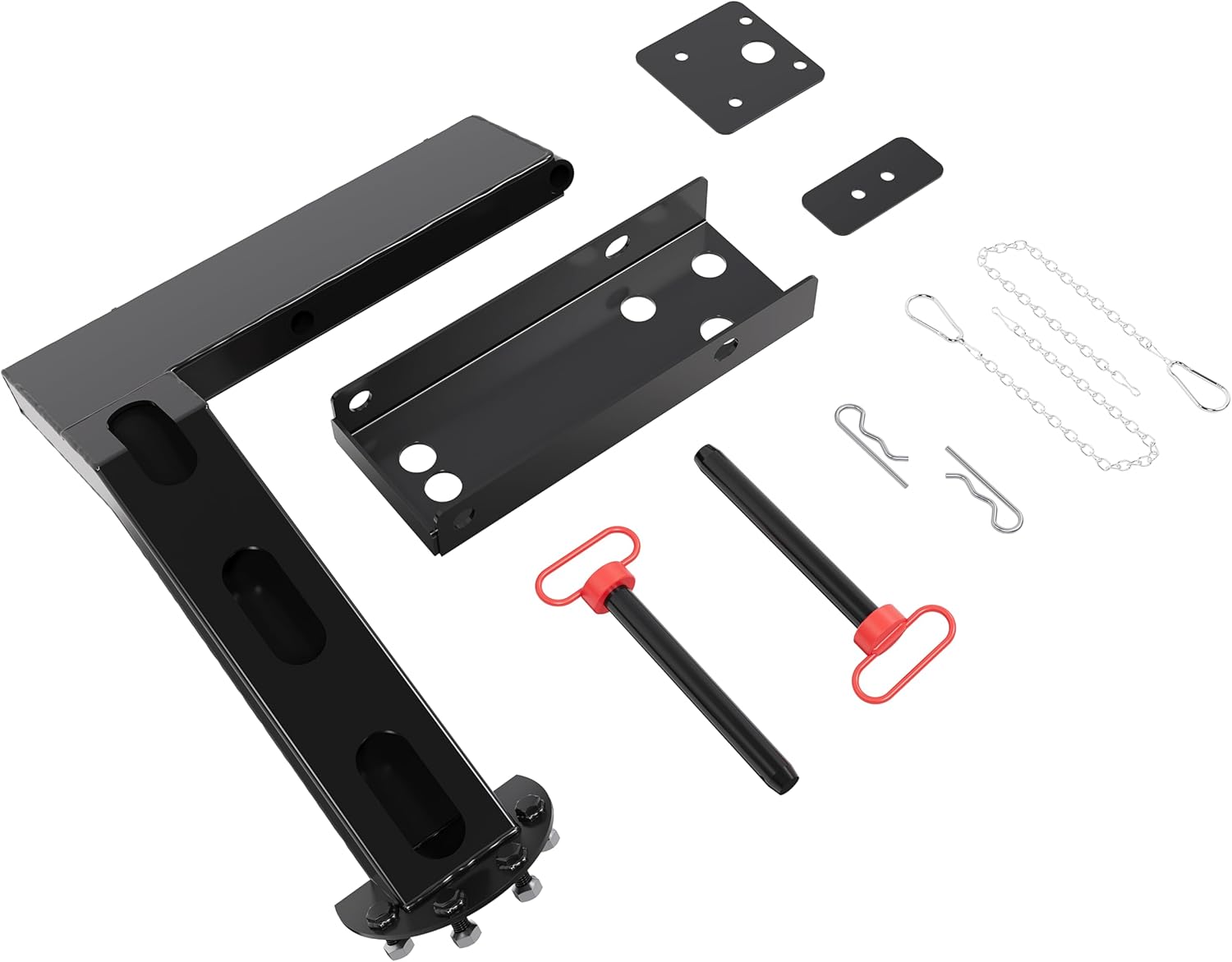 KUAFU Tire Carrier Compatible with Humvee M998 M1026 H1 Hummer Military M1123 M1097 Swing Out Tire Carrier Steel Electrophoresis