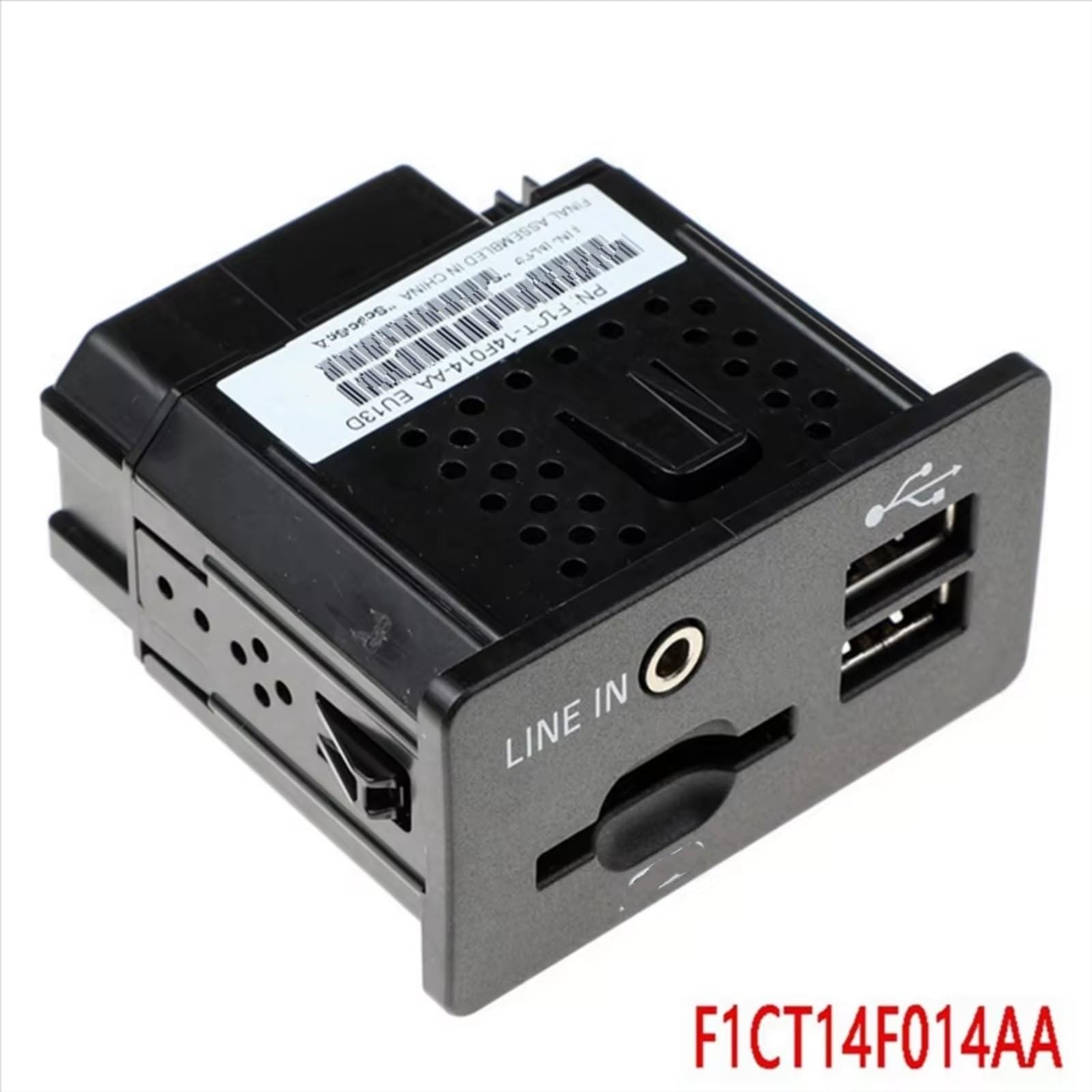 Compatibile Con Ford Per C-Max 2015-2026 Per Transit 2014-2026 Lettore Audio Presa USB Interfaccia AUX Audio Martinetti F1CT14F014AA Presa USB Aux-in