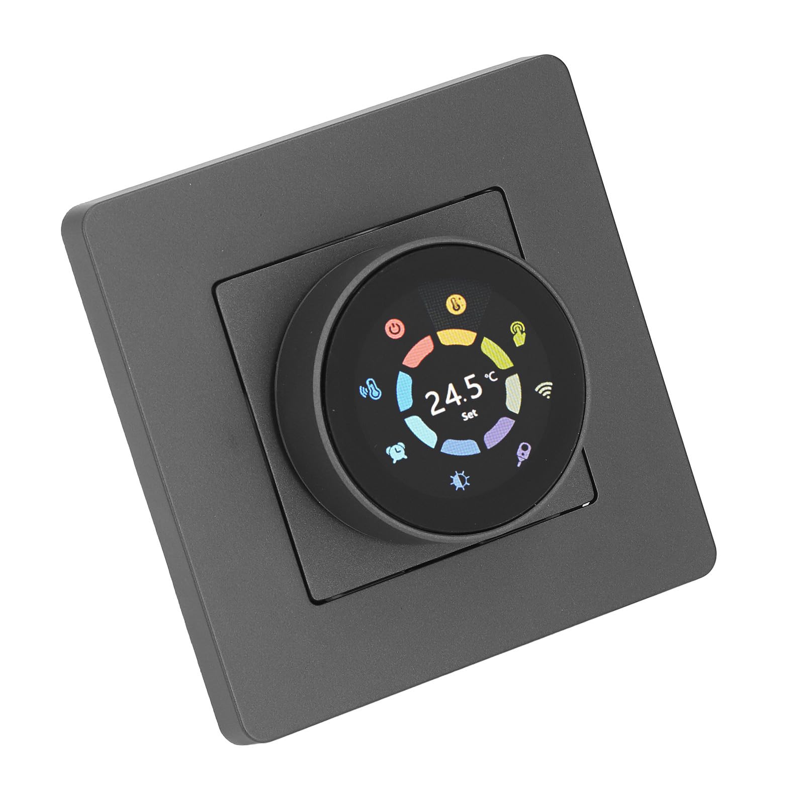 EMUKOEP Control de Calefacción de Retroiluminación Ajustable con Interruptor de Termostato Inteligente Versátil para Hoteles y Oficinas