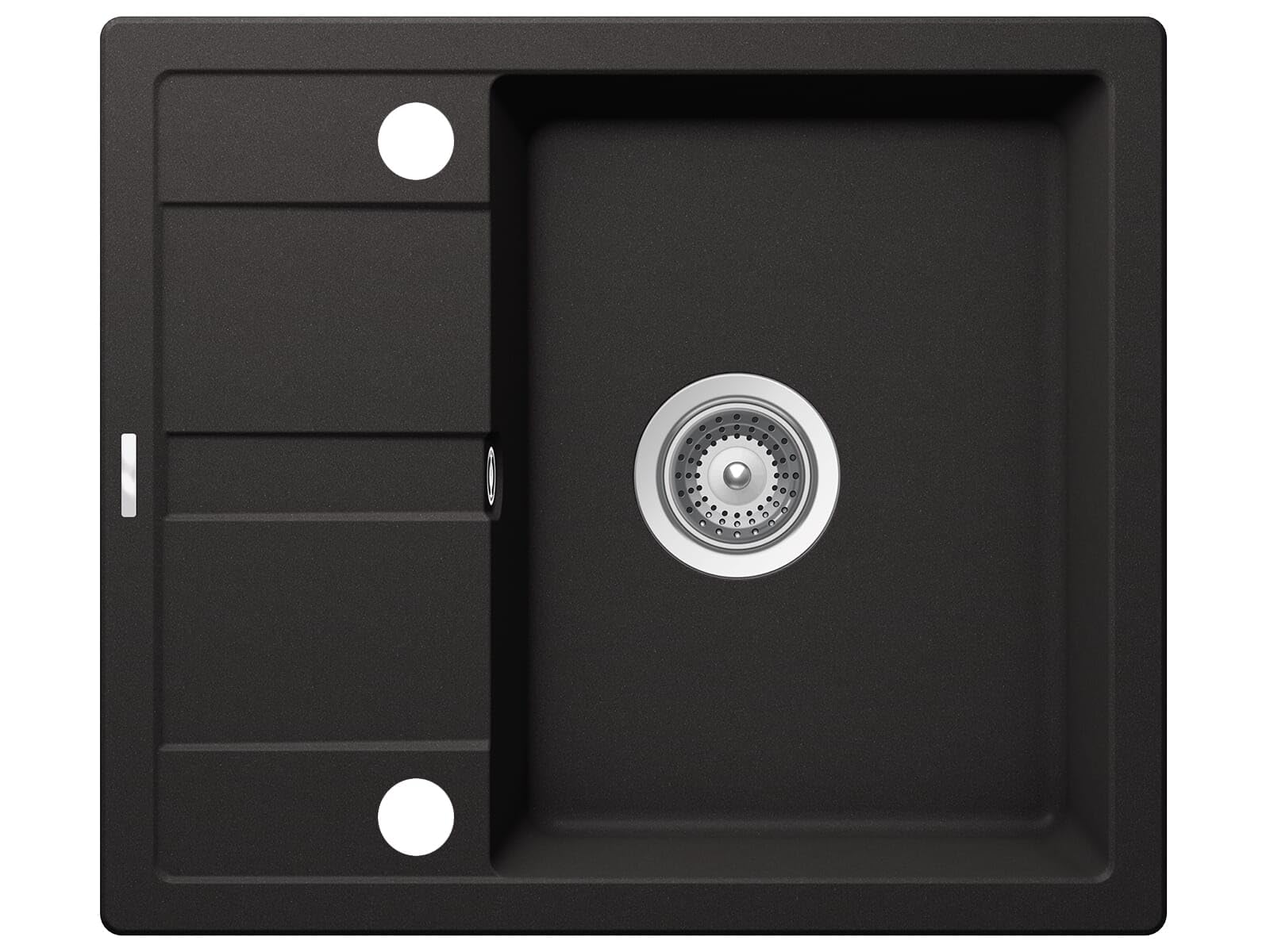 Schock Superb D-100SN A Nero - SUPD100SNAGNE Granitspüle Einbauspüle Schwarz