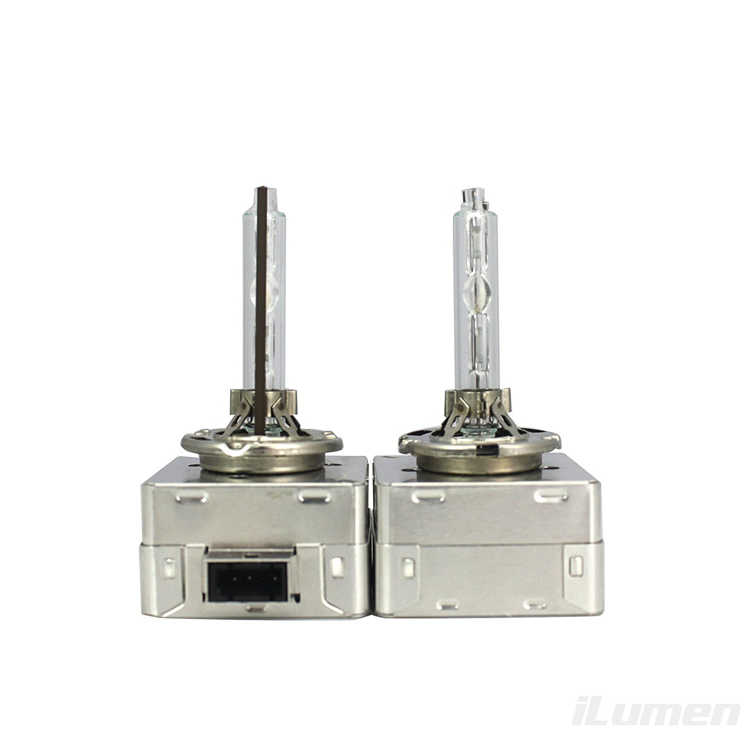iLumen D1S HID Xenon Headlight Replacement Bulb for High or Low Beam PK32d-2 6000K White Pack of 2