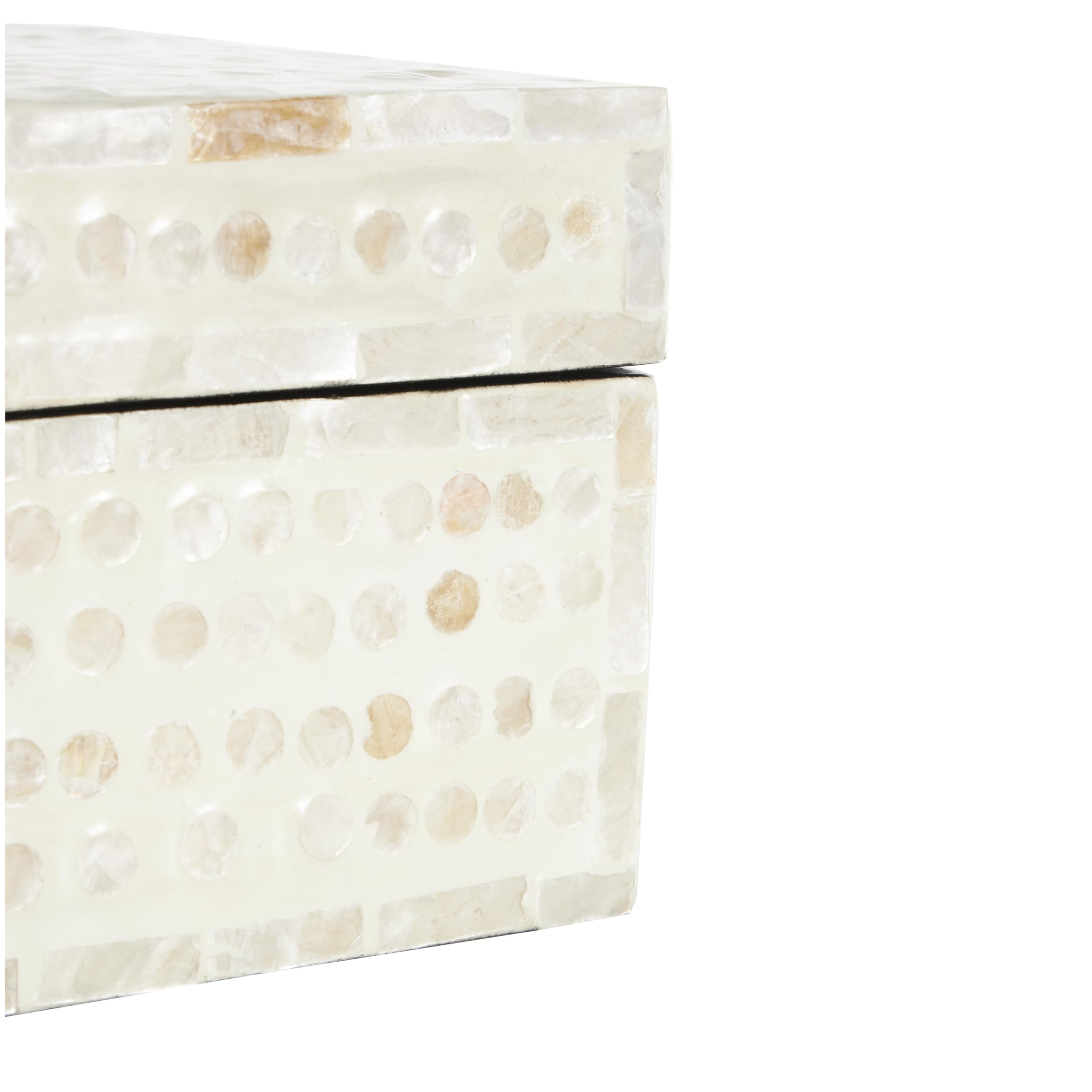 Amazon.com: Deco 79 Mother of Pearl Shell Geometric Handmade