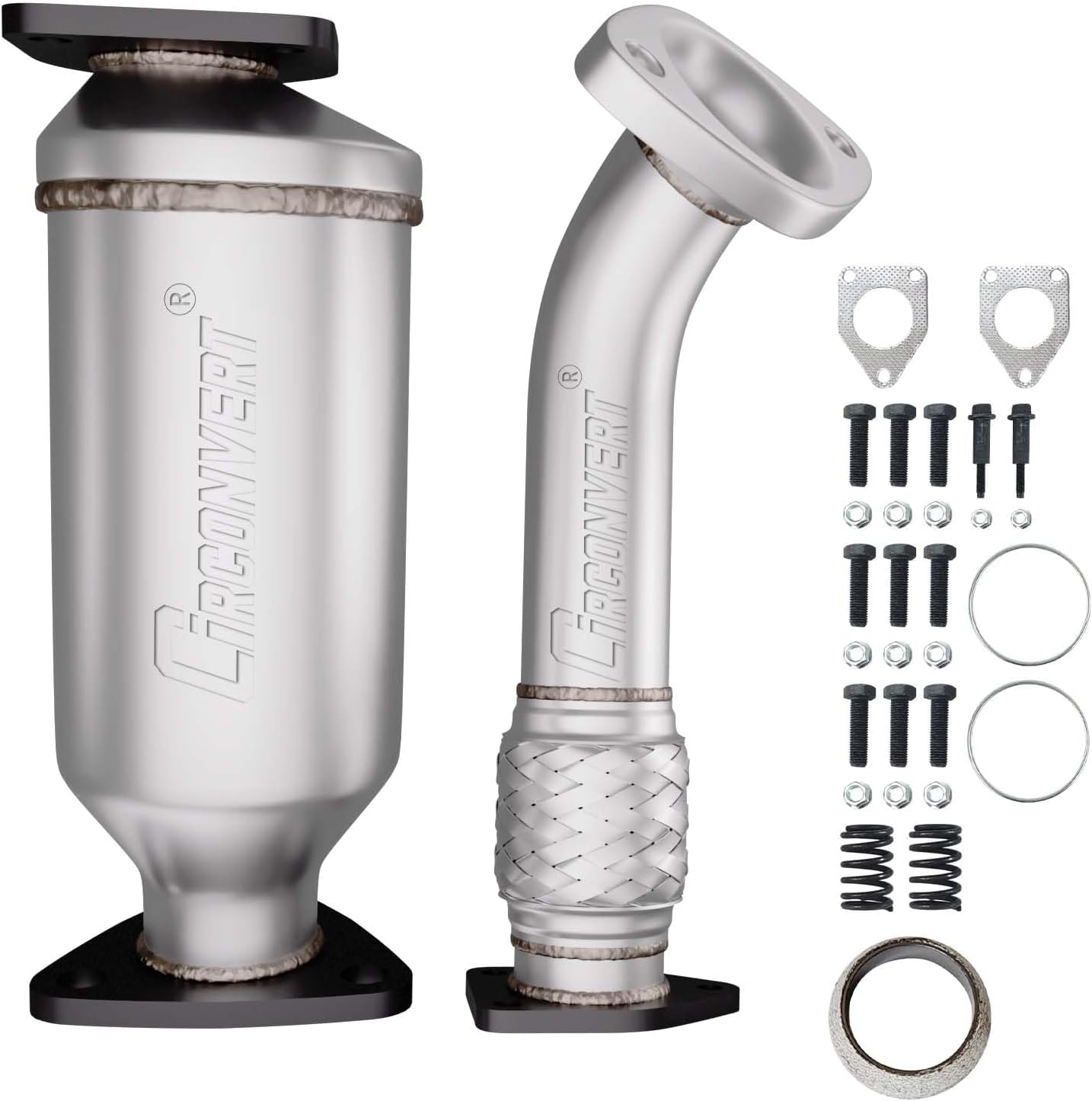 Catalytic Converter Compatible with 2008-2012 Honda Accord 2.4L, 2009-2014 Acura Tsx 2.4L High Flow Catalytic Convertor (EPA Compliant)