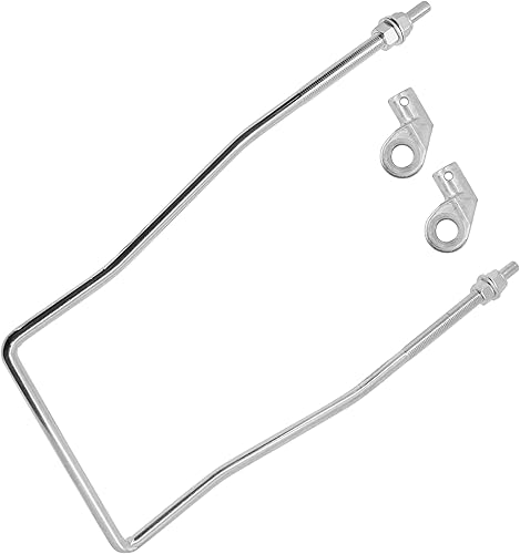 Miniatura 6 de Caltric Brazo delantero de tiro con muñón con perno en U compatible con John Deere X300 X300R X304 X305R X310