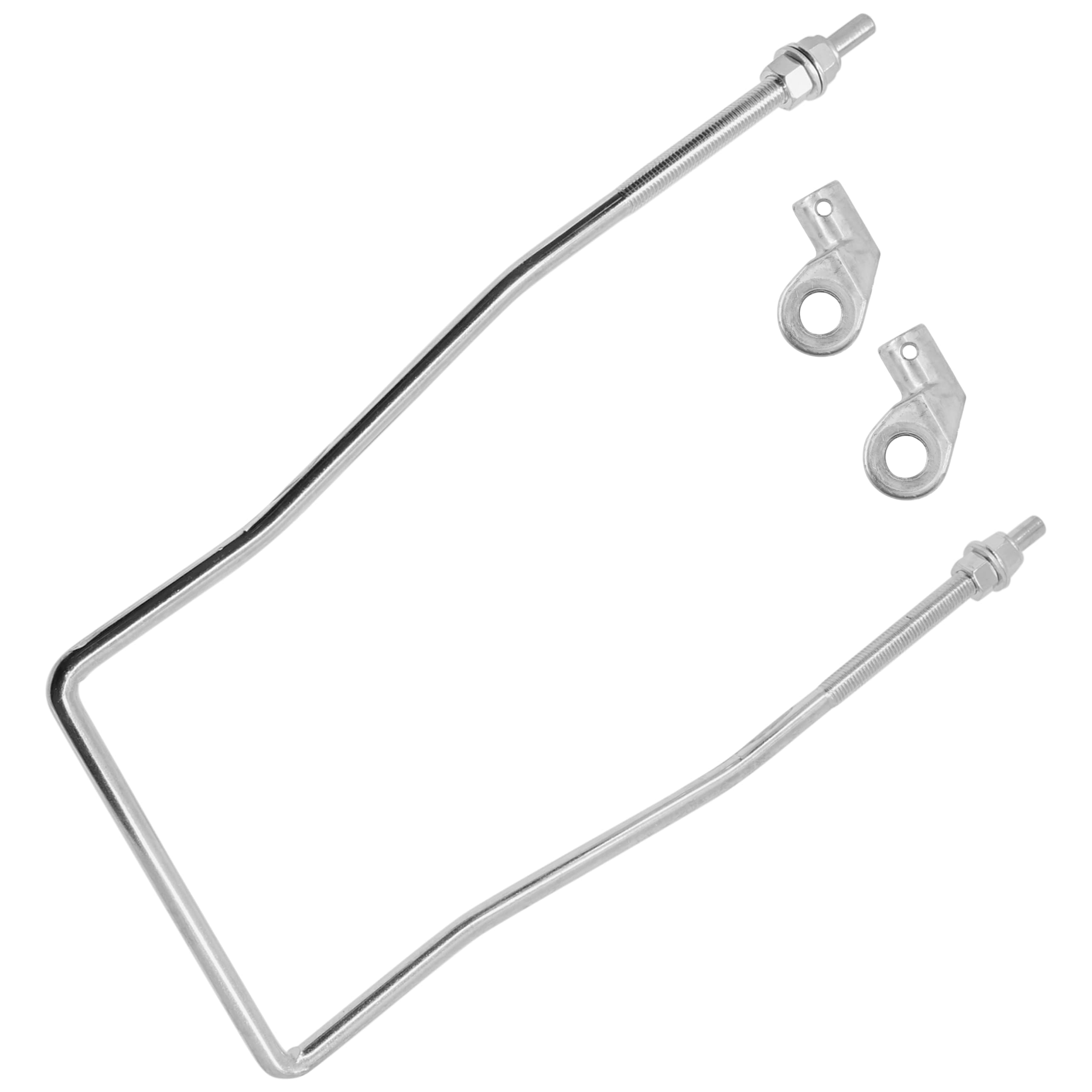 Caltric Brazo de tiro delantero con muñón compatible con John Deere X320 X324 X340 X360 X500 FS651