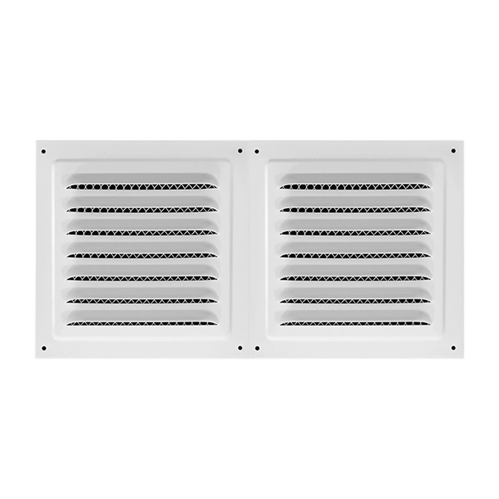 Hdoytxxm Multicolor Stainless Steel Soffit Vent Cover Louvered Grille Wall Flat Ducting Ventilation For Home Wall Ceiling Square Air Cover