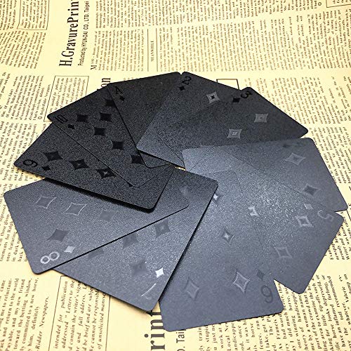 Eay Luxury Playing Cards 100% Waterproof Flexible Plastic 52+2 Poker #TOP6