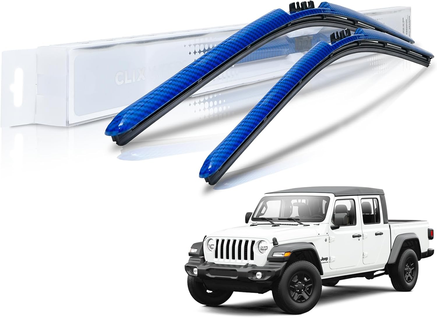 Clix Wipers, Jeep Gladiator Windshield Wiper Blades