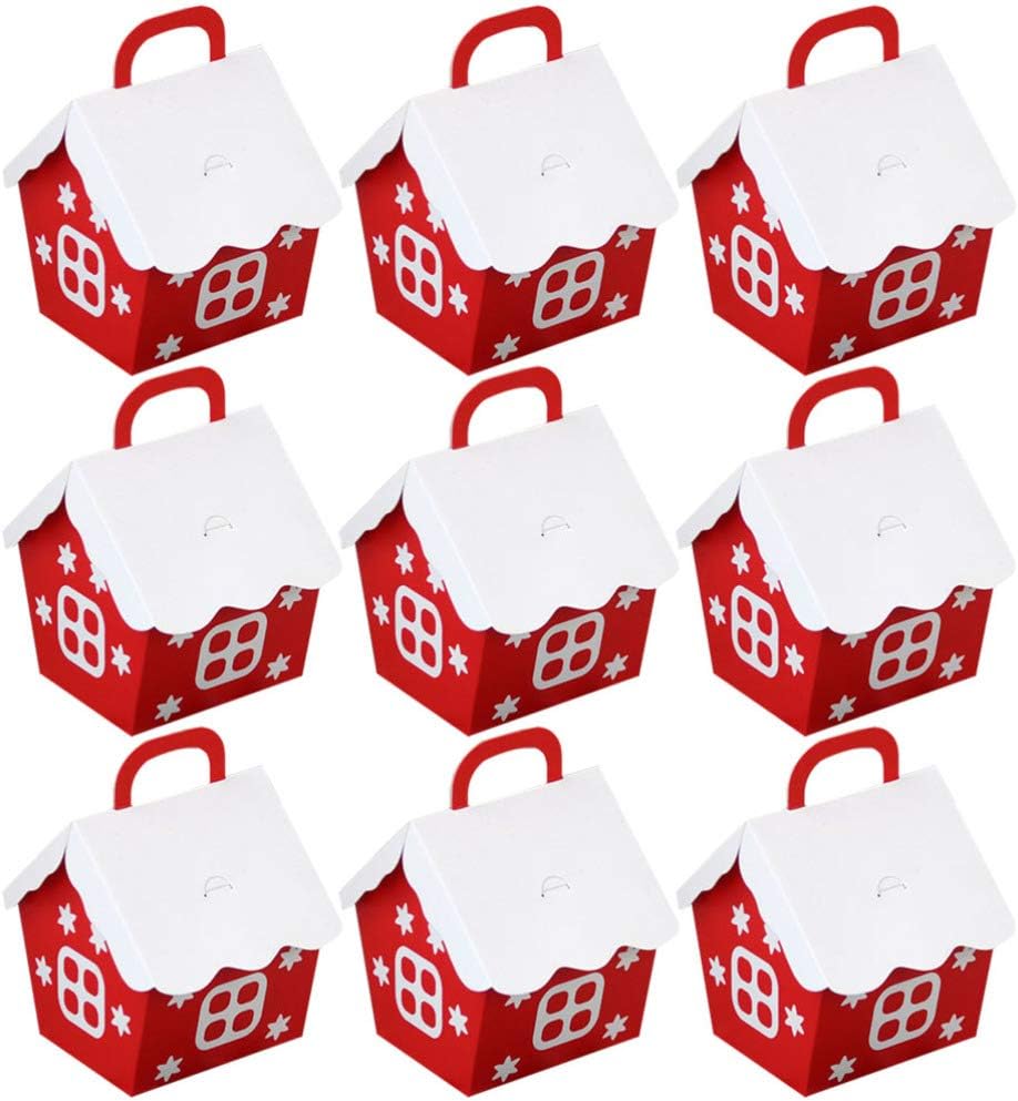 Hemoton 20pcs Boxes Christmas candy box Christmas Party