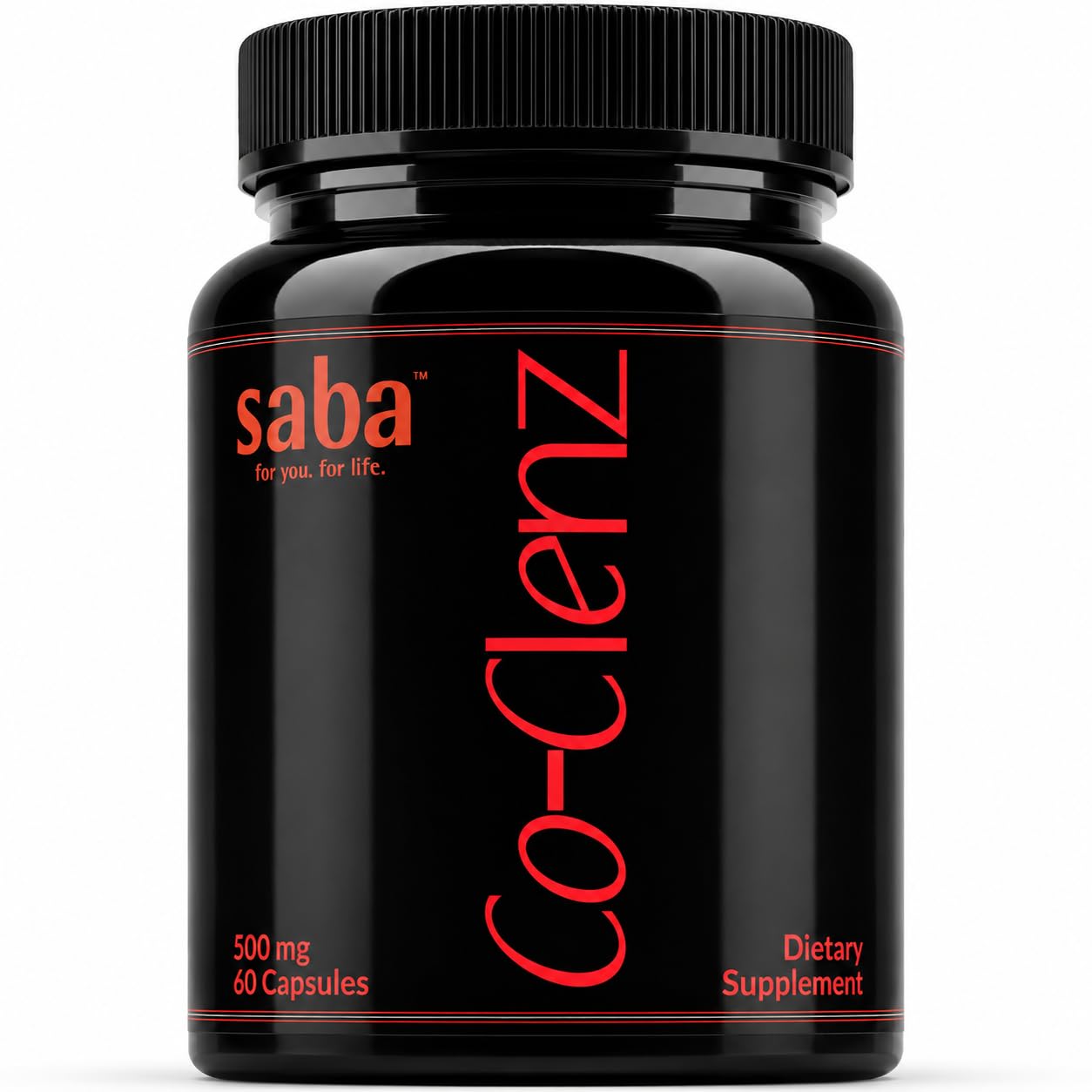 Saba Co-Clenz - 5 jours de nettoyage pour les hommes et les femmes-supporte des mouvements de Bowel en santé- Detox, santé de Colon, aide Constipation -30 capsules,