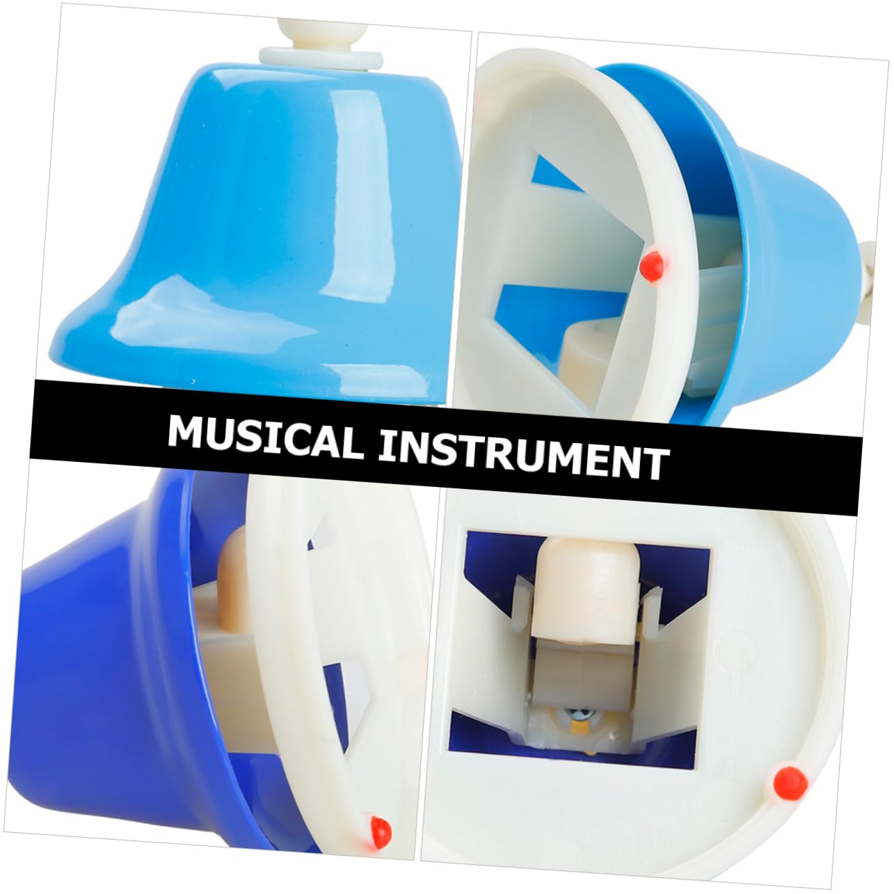 Juguete de Campana de Mano de Metal de 8 Notas, 1 Set | Acero Inoxidable, Ligero para Primaria y Educación, Decoracion Colegio, Campanas Musicales para Niño Niña