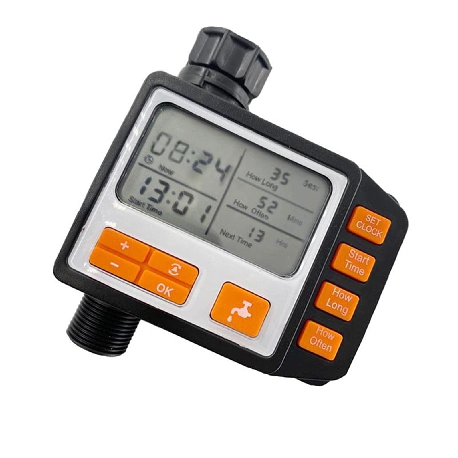 Minuterie d'irrigation numérique automatique pour arrosage de jardin