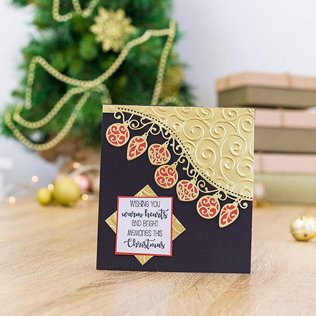 Fustelle Decorative In Metallo Argentato Per Scrapbooking - Formati