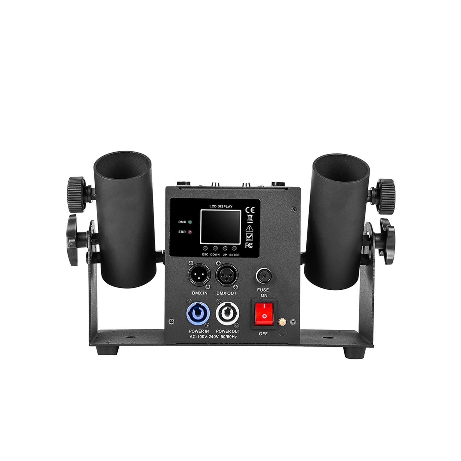 Armata Konfetti, Double Shot Streamer Launcher Remote Control 2 Head Confetti Machine na wesele Celebration Stage Effects