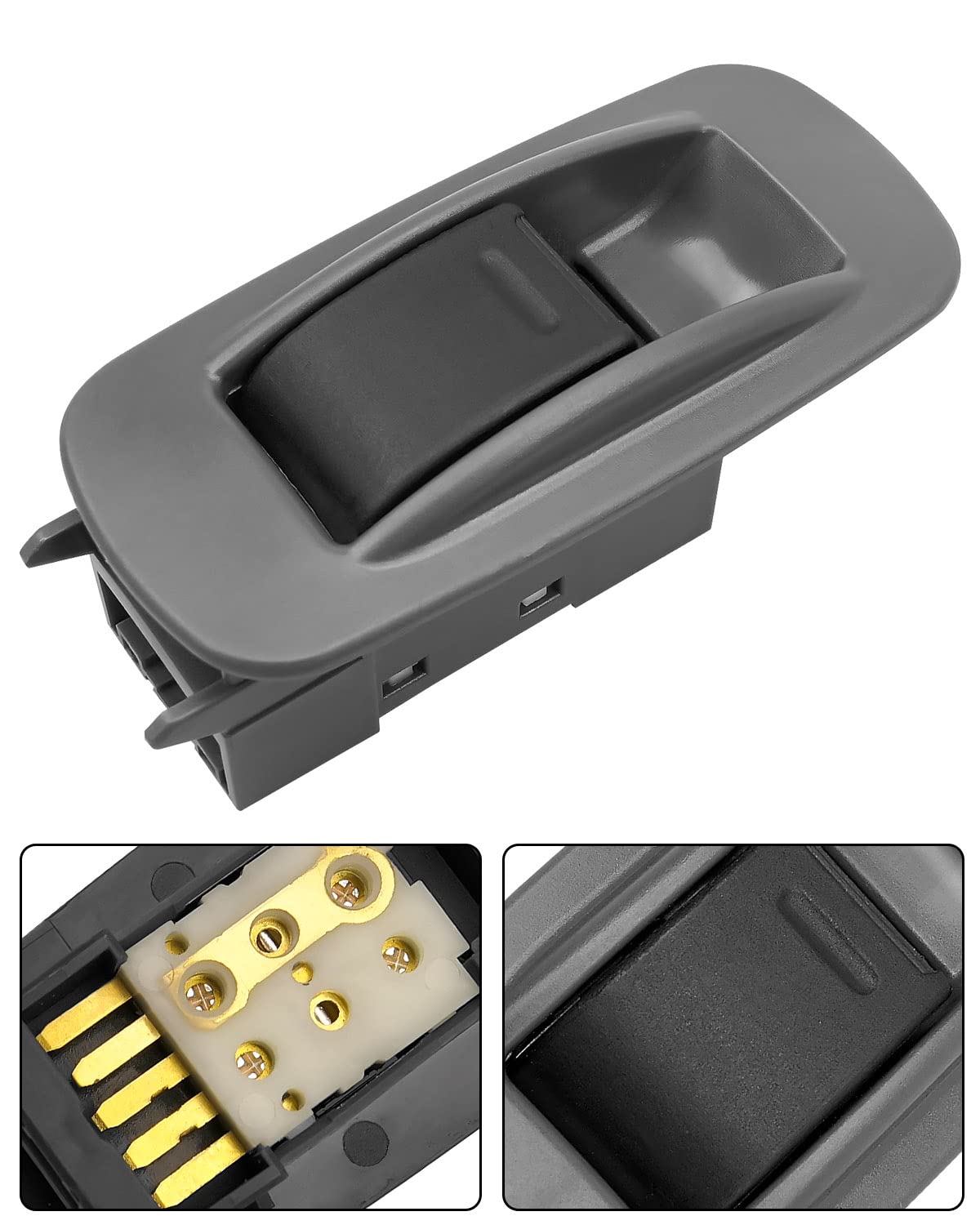 A-Premium Rear Left/Right Power Window Switch For 2005-2008 Toyota Tacoma – Direct Fit