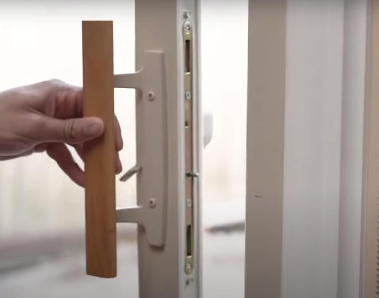 Multi-Point Mortise Lock with Face Plate 11-3/4" for Sliding Patio Glass Door | Mortise Lock for Patio Sliding Door | Lock Replacement for Sliding Door | Double Glass Door Lock