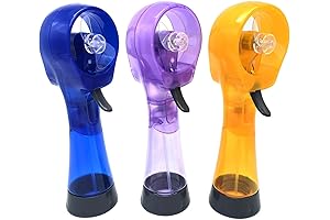 Stay Cool on the Go with Our Personal Water Fan Trio