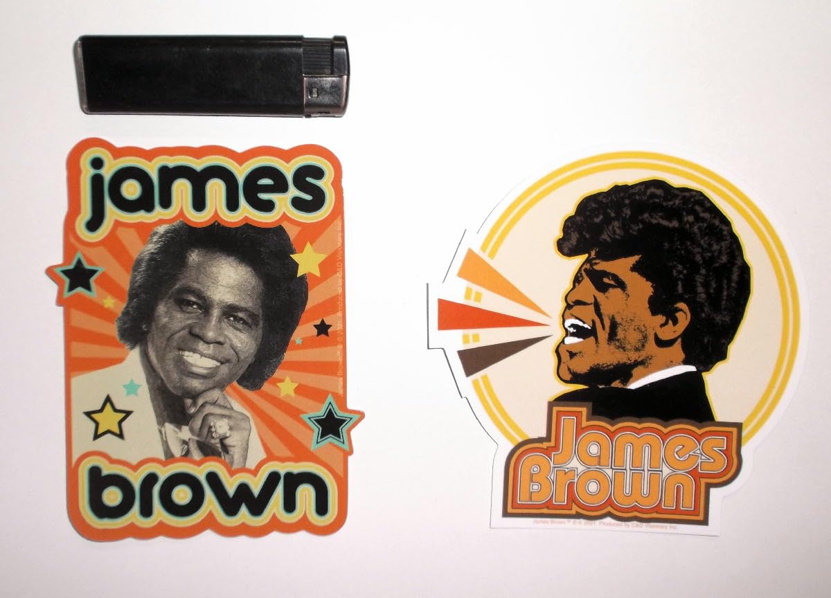 Amazon.co.jp: ジェームス ブラウン ステッカー James Brown 正規品 4