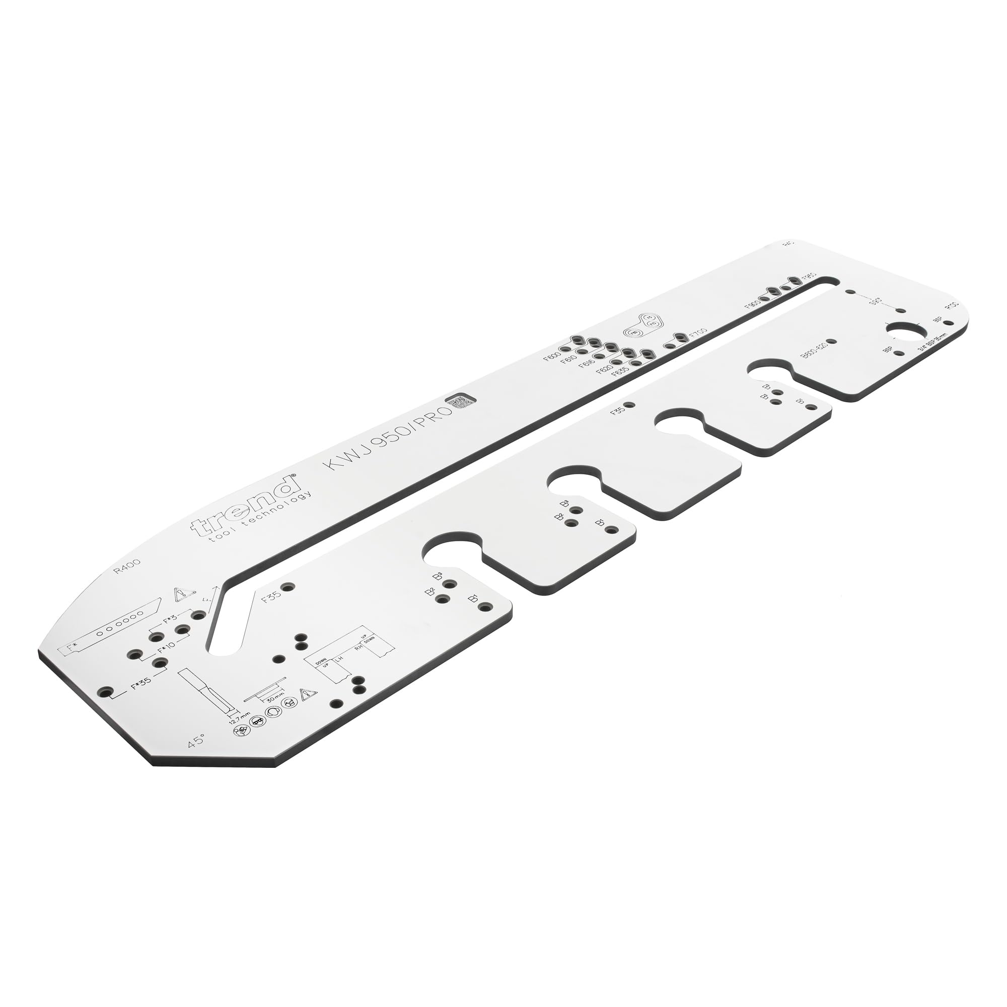 Trend Professional Worktop Jig 950Mm In White