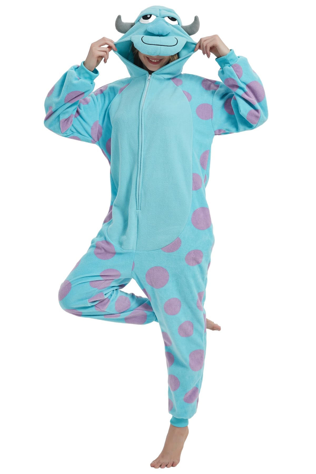 Animal Onesie Adult One Piece Cosplay Costume Pajamas for Women Men