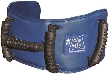 Gladbelt Grip-N-Assist Transfer Gait Belt with Handles - Physical Therapy & Medical Nursing - Assist Safety Belt for Elderly, Patient Transfer, Walking, Fall Prevention - Made in USA - 30 to 44 In...