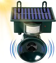 Espanta Pombo, Repelente Ultrassonico, Repelente Solar Ultrassônico de Insetos, Repelente de Animais Ao Ar Livre, Repelente Ultrassônico para Pássaros